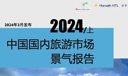 品牌洞察 - 浩华发布｜2024年上半年中国国内旅游市场景气报告